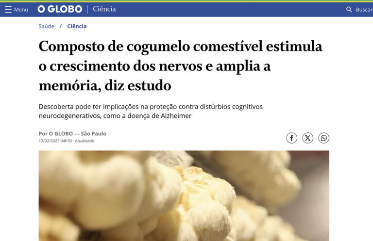 Matérias – Juba de Leão – FungihouseJuba de Leão – O Globo